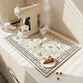 Ravien Kitchen Drying Mat – Stays Dry So Your Counters Don’t Have To