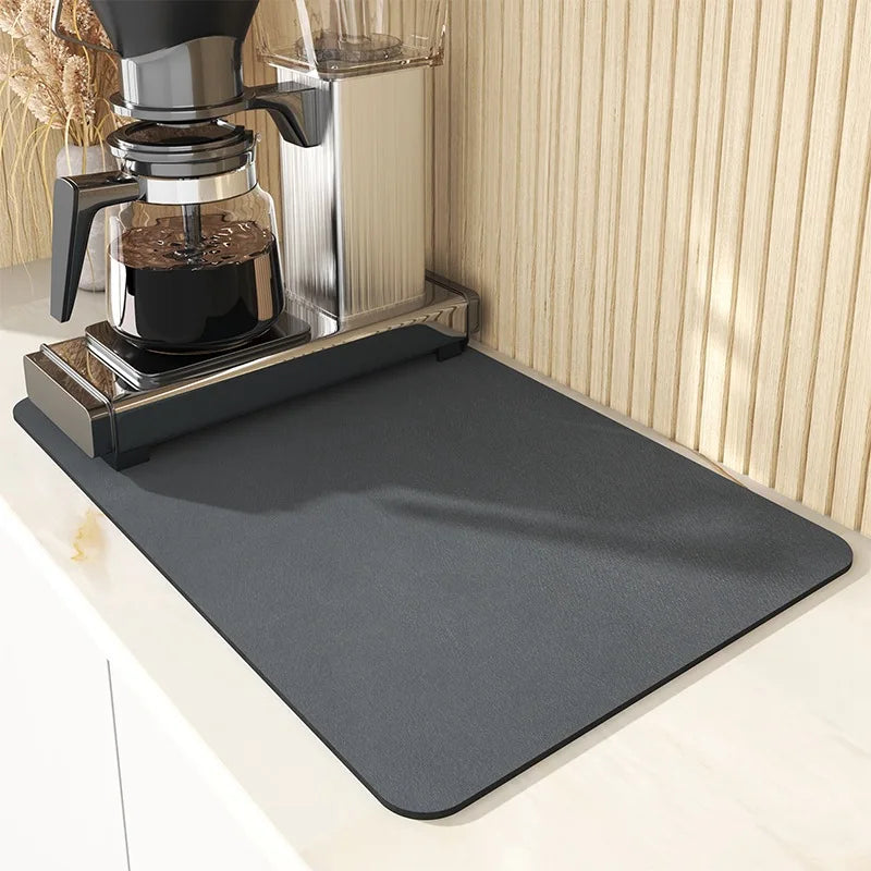 Ravien Kitchen Drying Mat – Stays Dry So Your Counters Don’t Have To